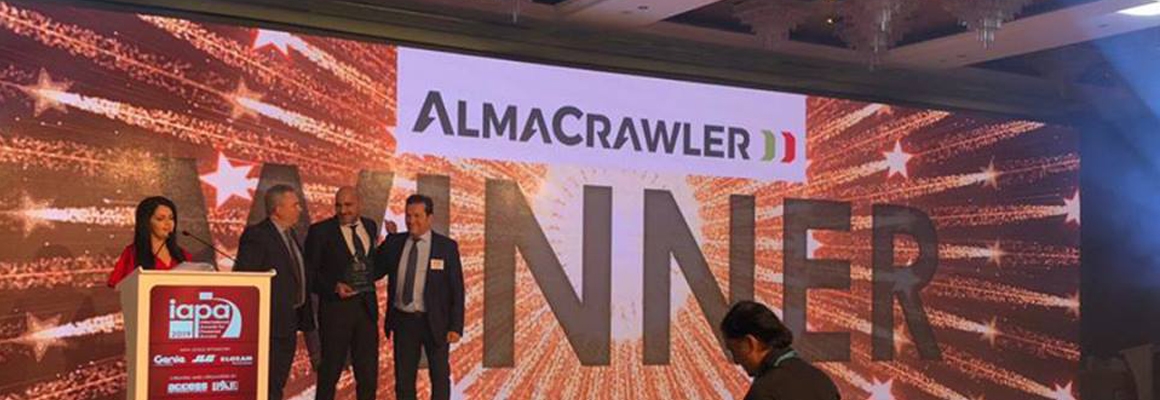 Almacrawler Jibbi rupshoogwerker winnaar "product of the year"